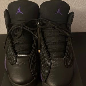 Air Jordan 13 Retro (GS) Black/Court Purple-White Noir/Blanc/Violet Court
